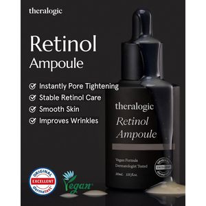 เทราโลจิค เรตินอล แอมพูล 30 มล. เซรั่มบำรุงผิวหน้าวีแกน กระชับรูขุมขน บำรุงผิวกลางคืน - Product Image 2
