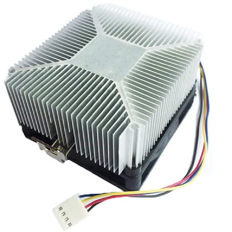 Aluminum CPU cooling block AMD amd PC gaming computer heat sink fan manufacturer Guangdong