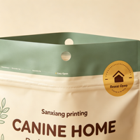 Sacs refermables personnalisés en nylon BOPP pour aliments pour animaux de compagnie, résistants à l'humidité, avec impression en héliogravure, pour friandises pour chiots et chatons