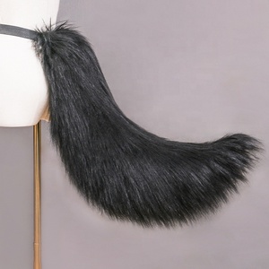 Anubis <span class=keywords><strong>Jackal</strong></span> Ears diadema felpa <span class=keywords><strong>Animal</strong></span> pelo aro egipcio Cosplay Props Accesorios - Product Image 4