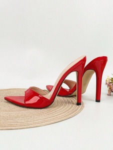 New Style Korean-Inspired Women Stiletto Heel <b>Sandals</b> - Ladies Outer-Wear Open-Toe Slide <b>Sandals</b> for Wholesale - Product Image 6