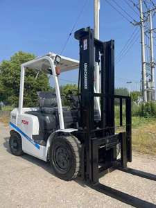 מלגזה משומשת במצב טוב 3 טון TCM FD30 2 שלבים דיזל למכירה חמה מלגזת TCM יד שנייה - Product Image 4