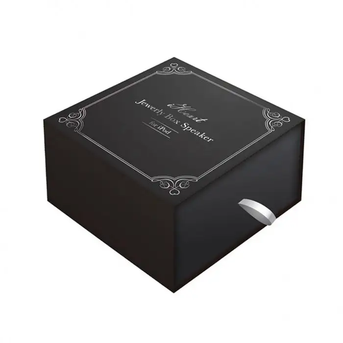 Wholesale Custom Golden Supplier Kraft Paper Jewelry Gift Box Package Holder