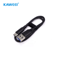 Câble de charge et de données USB Type C vers Type A personnalisé pour équipement électronique