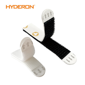 Bridas autoadhesivas Hyderon con gancho y bucle, con respaldo de nailon para paquetes de cables eléctricos - Product Image 4