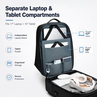 Maßgefertigter Reiserucksack mit Großer Kapazität, SBS-Reißverschluss, Laptop-Fach, Diebstahlschutz und Wasserdichtem Design