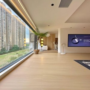 Semplicità moderna 8 mm HDF pavimento in legno <span class=keywords><strong>laminato</strong></span> AC4 legno grano Click installazione alta lucentezza tecnica opaca trattamento superficiale - Product Image 6