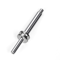 Goupille de guidage / Goupille de positionnement en acier inoxydable usinée CNC avec bride
