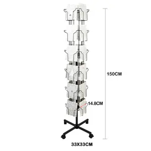 Hot Sale Rotating Comic Book Display Rack