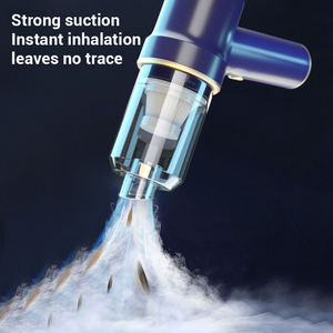 เครื่องดูดฝุ่นในรถยนต์ไร้สายแบบ2-in-1แบบพกพาเครื่องดูดฝุ่นแบบเป่า & ดูดสำหรับดูแลสัตว์เลี้ยงในบ้าน - Product Image 4