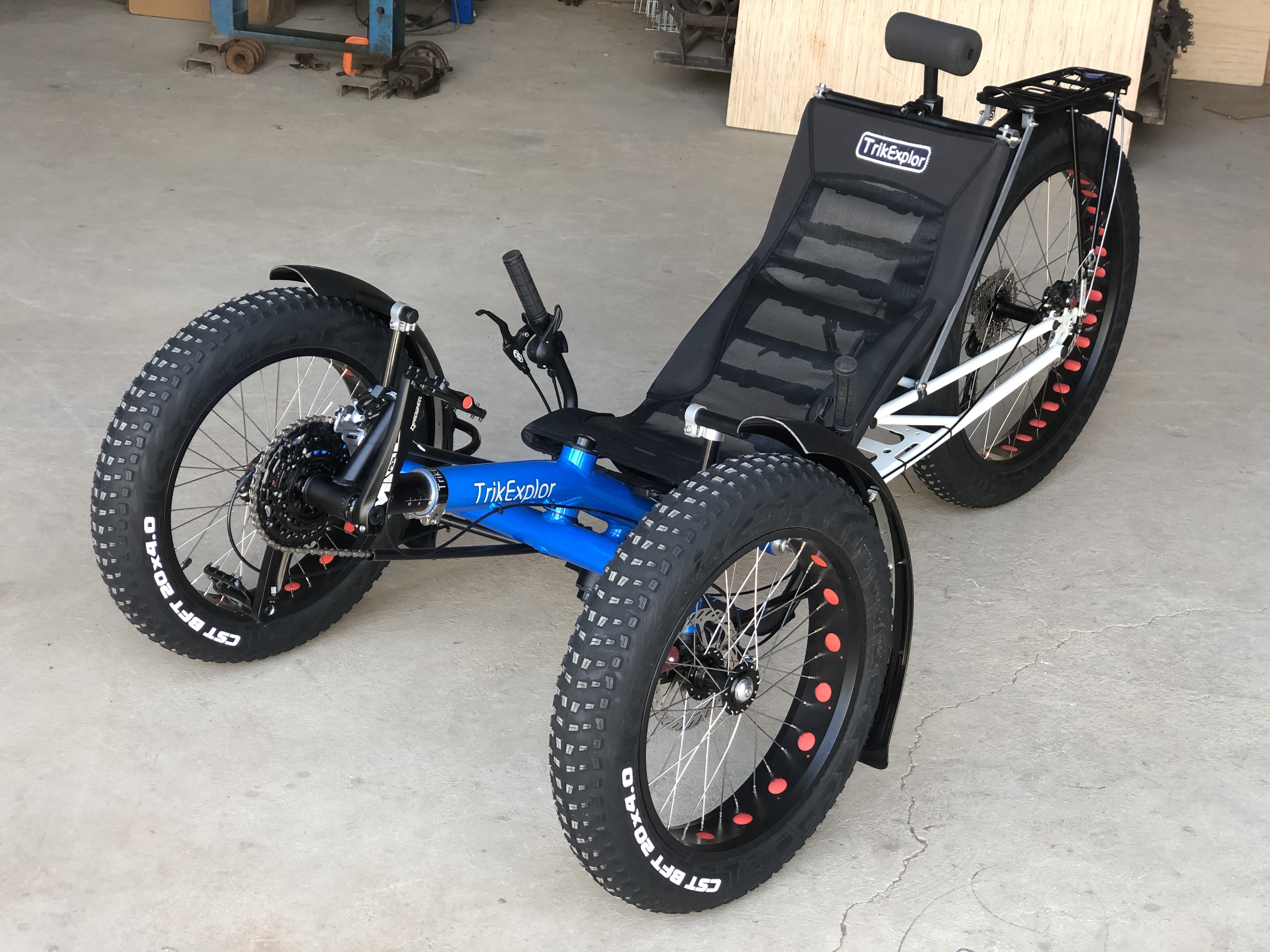 Trident Trikes Fat Tire Recumbent Trike For Sale Trikexplor 26