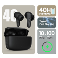 Auriculares Inalámbricos Bluetooth con ENC y Sonido HiFi para Juegos