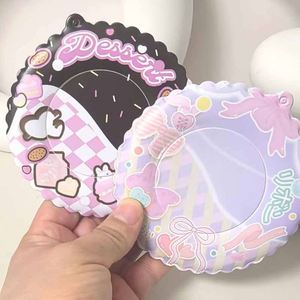 Hot Sale Japanese Chiikawa Storage Set Bag Pendant Kpop Round Badge Protective Case Display Holder with Keychain - Product Image 6