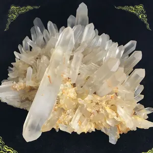 Hot Koop Hoge Kwaliteit Clear Quartz Cluster Natuurlijke Reiki Rock Crystal Quartz Ruwe Fonkelende Cluster Voor Decoratie