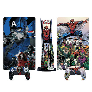 Vinilo Adhesivo para Consola PS5 con Diseño de Marvel Comics para Videojuegos, Disponible en Stock - Product Image 1