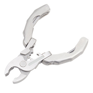 Outil multifonction <span class=keywords><strong>9</strong></span>-en-1 de poche, mini-outil portable en acier inoxydable EDC, pinces multifonctions Turtle Back pour homme - Product Image 5