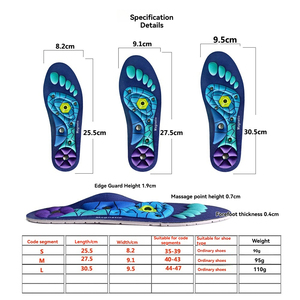 Semelles de réflexologie d'acupression de massage magnétique pour hommes et femmes - Product Image 4