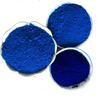 Revêtement de peinture bleu d'oxyde de fer rapide de prix usine avec la pierre culturelle de tuile de couleur de pigment inorganique avec le bleu de saphir