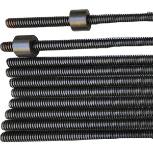 Vis à double extrémité en acier zingué Wangxuan M8 DIN975, tige filetée pleine longueur - Product Image 3