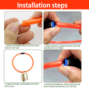 Design a forma di campana con colletto per bestiame regolabile con vari campanelli per attrezzature per la zootecnia di <span class=keywords><strong>mucche</strong></span> e pecore - Product Image 4