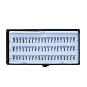 Chất lượng cao cá nhân tổng hợp tóc lông mi mở rộng cụm Flare mà không cần nút readymade lông mi - Product Image 5