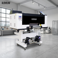 Printer Roll UV DTF A3 Presisi Tinggi Peralatan Pencetak Label Transfer