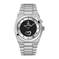 Nouvelle montre à quartz 2026, design simple d'inspiration chinoise, cadran à caractères chinois, boîtier en acier inoxydable, verre saphir, étanche