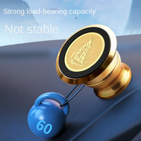 Modèles d'impression universelle Rotation 360 Alliage Forte Navigation Magnétique Cellulaire Support de Téléphone Mobile de Voiture Support de Téléphone Personnalisé
