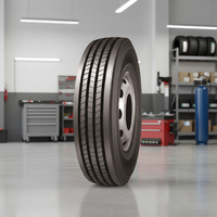 Neumático Radial para Camión 295/75R22.5, Reutilizable, Bajo Costo, Calidad Garantizada CE ISO9001, Resistente al Desgaste, Venta al Por Mayor
