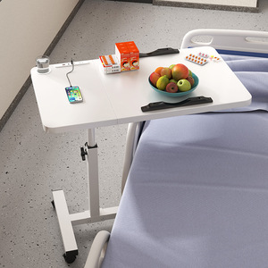 Table d'appoint pliante et réglable en hauteur pour ordinateur portable, idéale pour la maison, le dortoir, la maternité post-partum ou comme petite table à manger. - Product Image 2