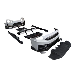 อัปเดต <span class=keywords><strong>2023</strong></span> <span class=keywords><strong>NISMO</strong></span>สไตล์คาร์บอนไฟเบอร์ด้านหน้าและด้านหลังกันชนด้านหน้าLipด้านหลังLip Body Kitสําหรับ 2008-2021 <span class=keywords><strong>Nissan</strong></span> GTR35 - Product Image 1