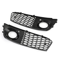 Calandre Ouverte de Phare Antibrouillard en Nid d'Abeille pour Audi A4 B8 2009-2012