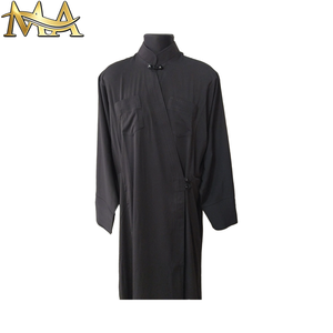 Sotana Ortodoxa de Gabardina con Bordado Dorado, Poliéster Mate, Hecha a Mano, para Sacerdotes, Uso en las Cuatro Estaciones, Opciones de Color Personalizadas - Product Image 1