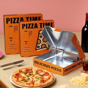 Cajas de Pizza Ecológicas Impresas Personalizadas - Biodegradables y Reciclables, Tamaño/Logotipo Personalizado, Empaque <span class=keywords><strong>para</strong></span> Llevar - Product Image 1