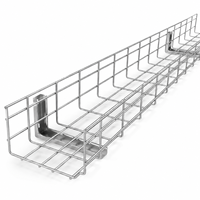 Support de Tray Câblé LINSHENG, Suspension Trapèze en Acier Galvanisé à Chaud pour Tray Câblé Robuste