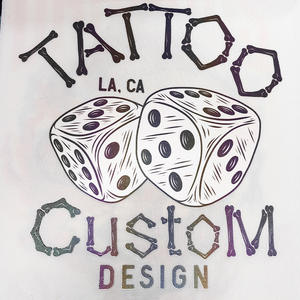 Hot Peel & Cold Peel Single Side Glitter Rose Gold PET DTF Rollo de película Impresión especial de transferencia de calor para ropa Impresora DTF - Product Image 4