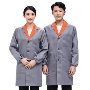 Vestes boutonnées extra longues personnalisées Vêtements de travail de technicien électricien en usine Paideng Vêtements de travail personnalisés - Product Image 4
