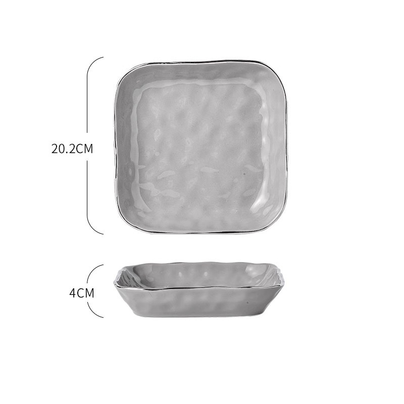 Silver Edge gris clair
