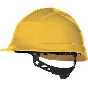 DELTA PLUS-Casco DE SEGURIDAD amarillo con ajuste de rotor de-CASCOS EAN MW130926 - Product Image 1