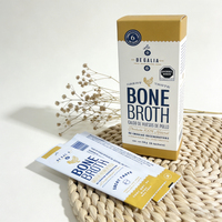Sachet d'emballage alimentaire personnalisé à scellage central pour biscuits, sachet en plastique thermoscellé imprimé avec boîte