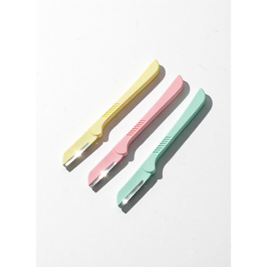 Recortador de cejas plegable, herramienta de estilismo portátil 3P para el cuidado diario de la piel, para todo tipo de piel - Product Image 1