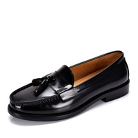 Sepatu Kulit Asli Pria Xuanhui Model Baru Gaya Inggris Berkualitas Tinggi Kasual Bisnis Klasik untuk Acara Formal