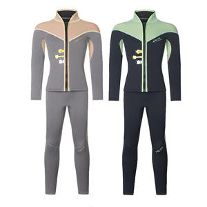 Çocuk çocuklar için iki parçalı neopren mayo profesyonel mayo erkek kız sörf kıyafeti dalgıç giysisi mayo W025 - Product Image 6