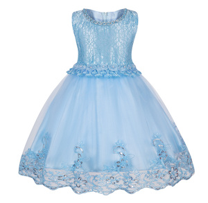 Vestidos de Fiesta Formales para Niñas al por Mayor, Vestidos de Noche de Gala para Bebés de 2 a 10 Años - Product Image 3