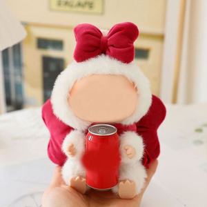 Ropa para <span class=keywords><strong>Muñeca</strong></span> <span class=keywords><strong>de</strong></span> Nieve, Colgante <span class=keywords><strong>de</strong></span> Tela para <span class=keywords><strong>Muñeca</strong></span> <span class=keywords><strong>de</strong></span> Peluche <span class=keywords><strong>de</strong></span> 17 cm, Material <span class=keywords><strong>de</strong></span> Algodón para Manualidades, Marca OEM, Alta Calidad, Escala 1:3, Diseño <span class=keywords><strong>de</strong></span> Dibujos Animados - Product Image 5