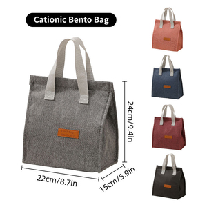 Sac Isotherme Personnalisable Grande Capacité, Imperméable et Épaissi, pour le Transport de Repas Frais en Voyage - Product Image 2