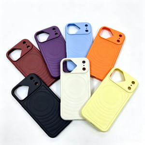 Funda de Teléfono TPU de Lujo con Textura Ondulada, Resistente a Impactos, Compatible con 17 Pro Max, Flexible, Resistente a Arañazos, Delgada, Venta al Por Mayor de Fábrica - Product Image 4