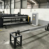 Machine à tisser des gabions horizontaux CNC entièrement automatique, faible bruit, haute production