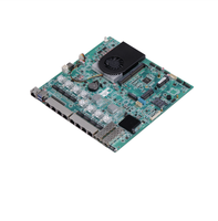 Carte mère serveur Inter Smart 2026 QM618L QM718L avec 8 ports RJ45-LAN, RAM DDR4 intégrée, processeur multi-générations 6 et 7, carte mère PC multi-réseaux