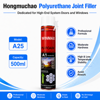 OEM ODM Fórmula Personalizada A25 500ml CHUANG MEI SHI Sellador de Poliuretano Resistente al Encogimiento para Puertas y Ventanas de Alta Gama